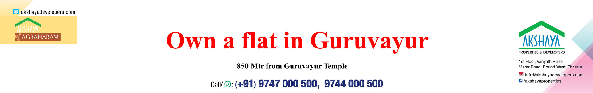 own a flat in guruvayur